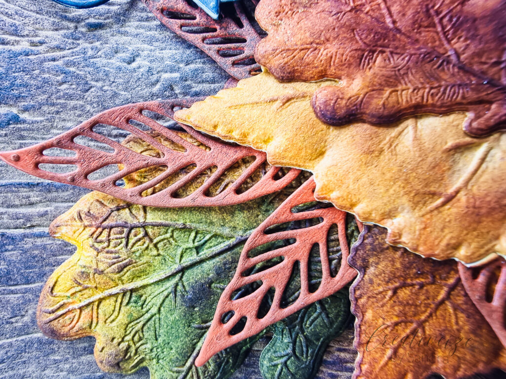 Thankful - autumn card -Detail 6