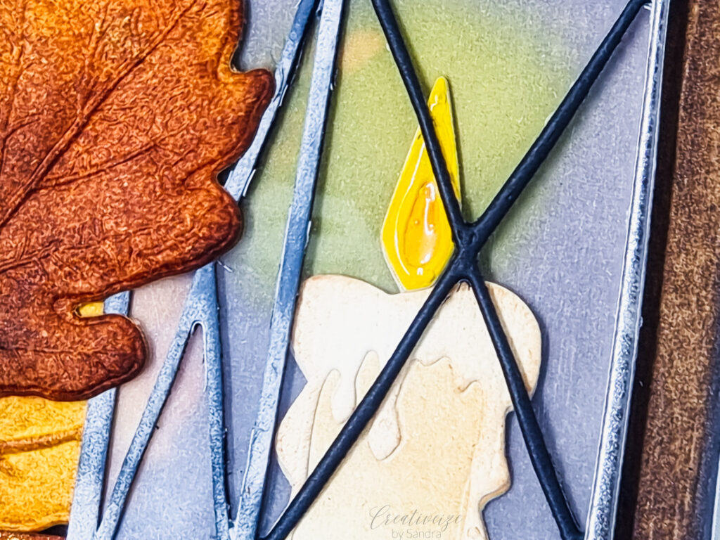 Thankful - autumn card -Detail 4