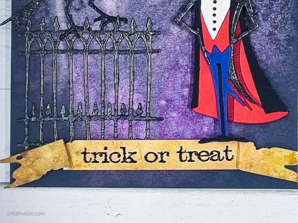 Hallowenn Card - The Count