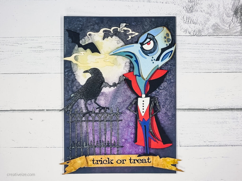 Hallowenn Card - The Count