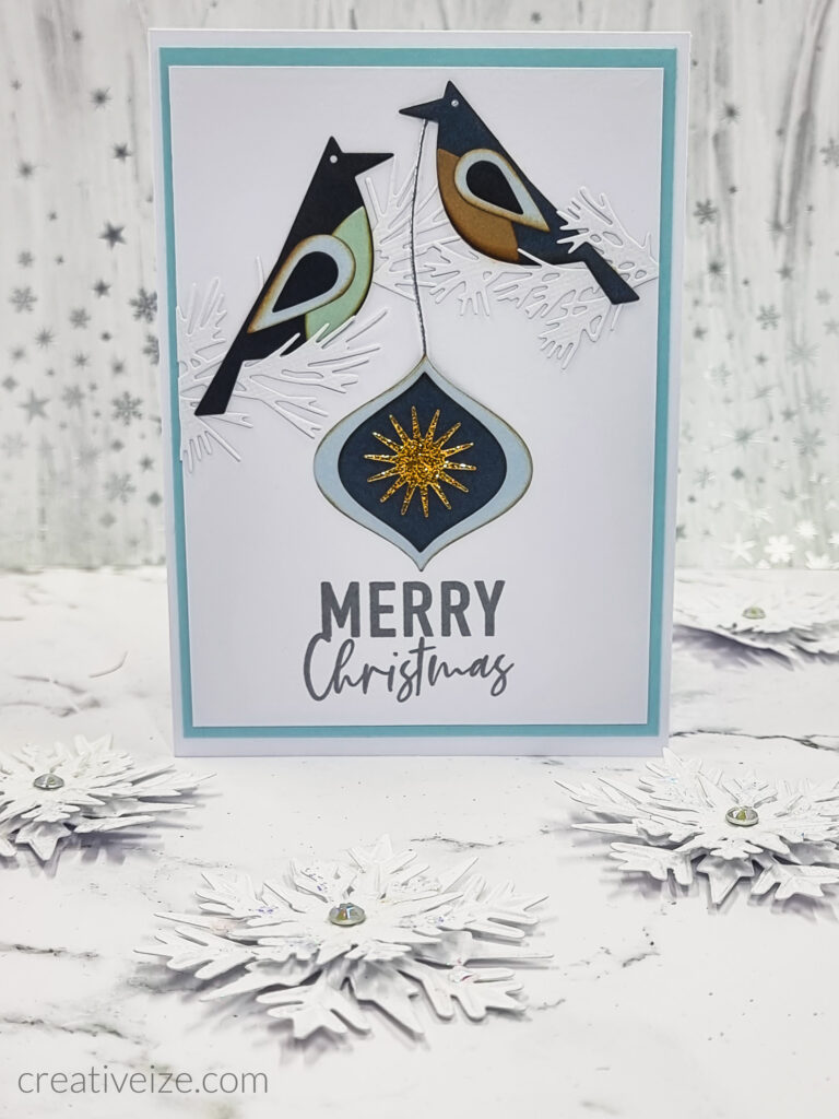 Scandi Style Christmas Card - Front