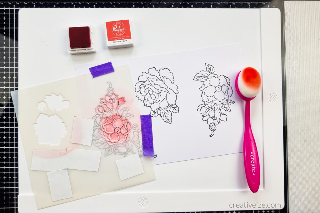 Color combos - Pinkfresh Studio ink
