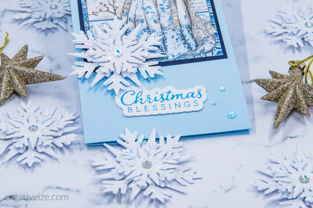 Christmas Card - Winter Tales Detail Sentiment