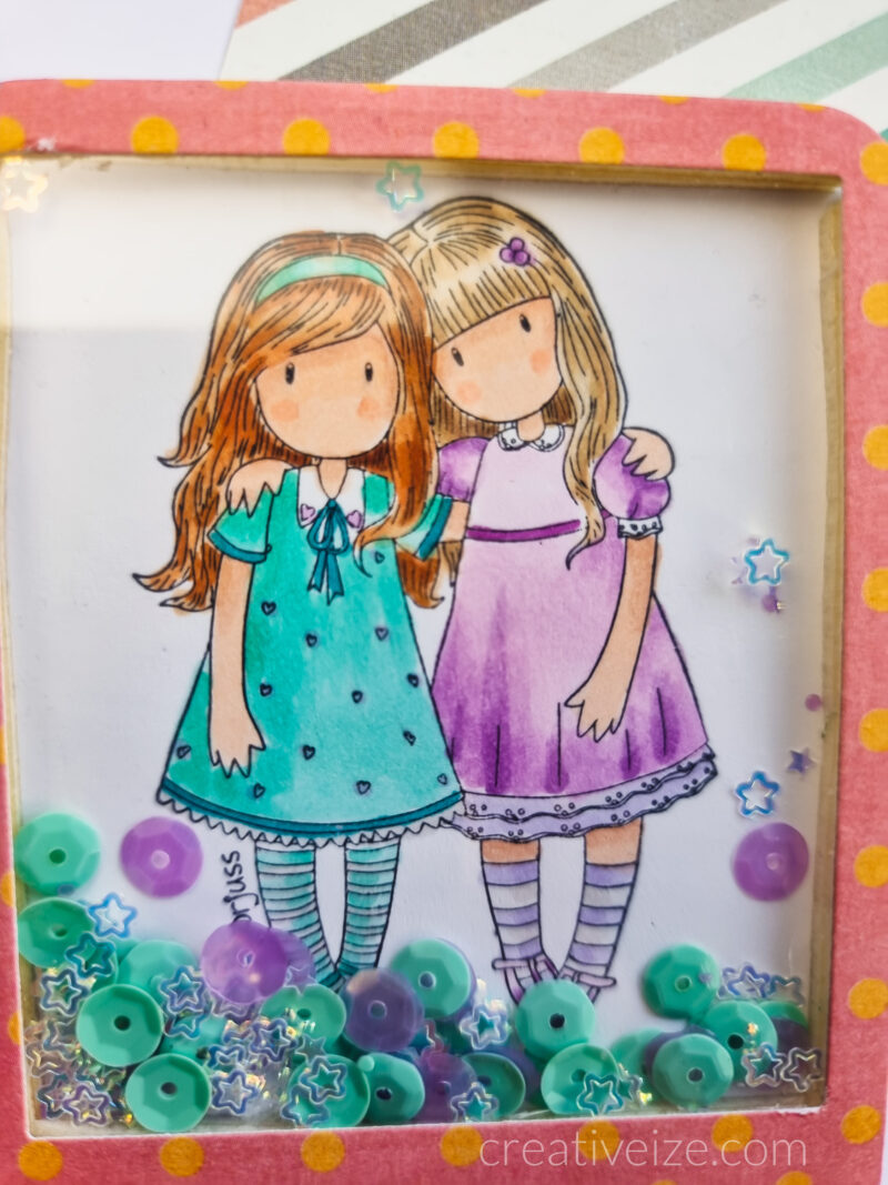 Happy Birthday Shaker Card - Creativeize